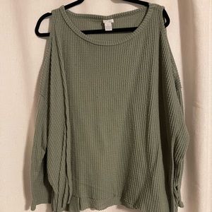 Waffle Knit Long Sleeve